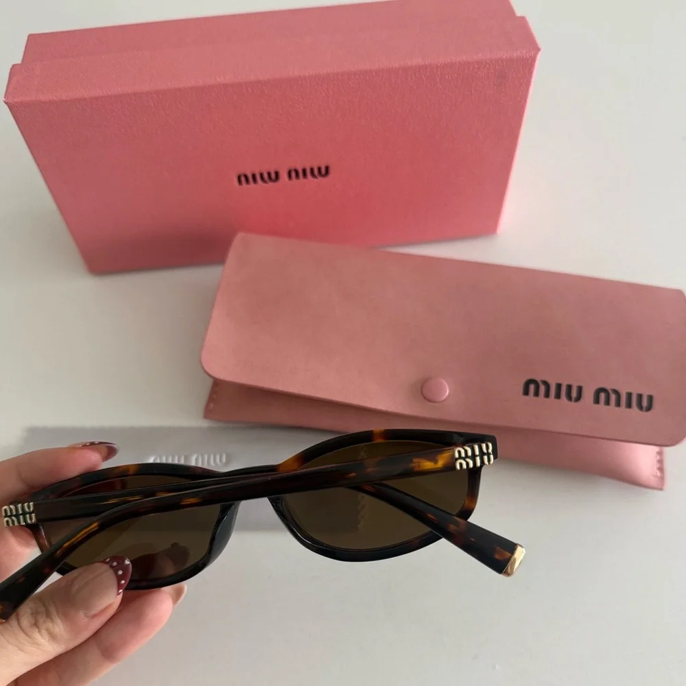 Miu Miu Regard Tortoiseshell Sunglasses